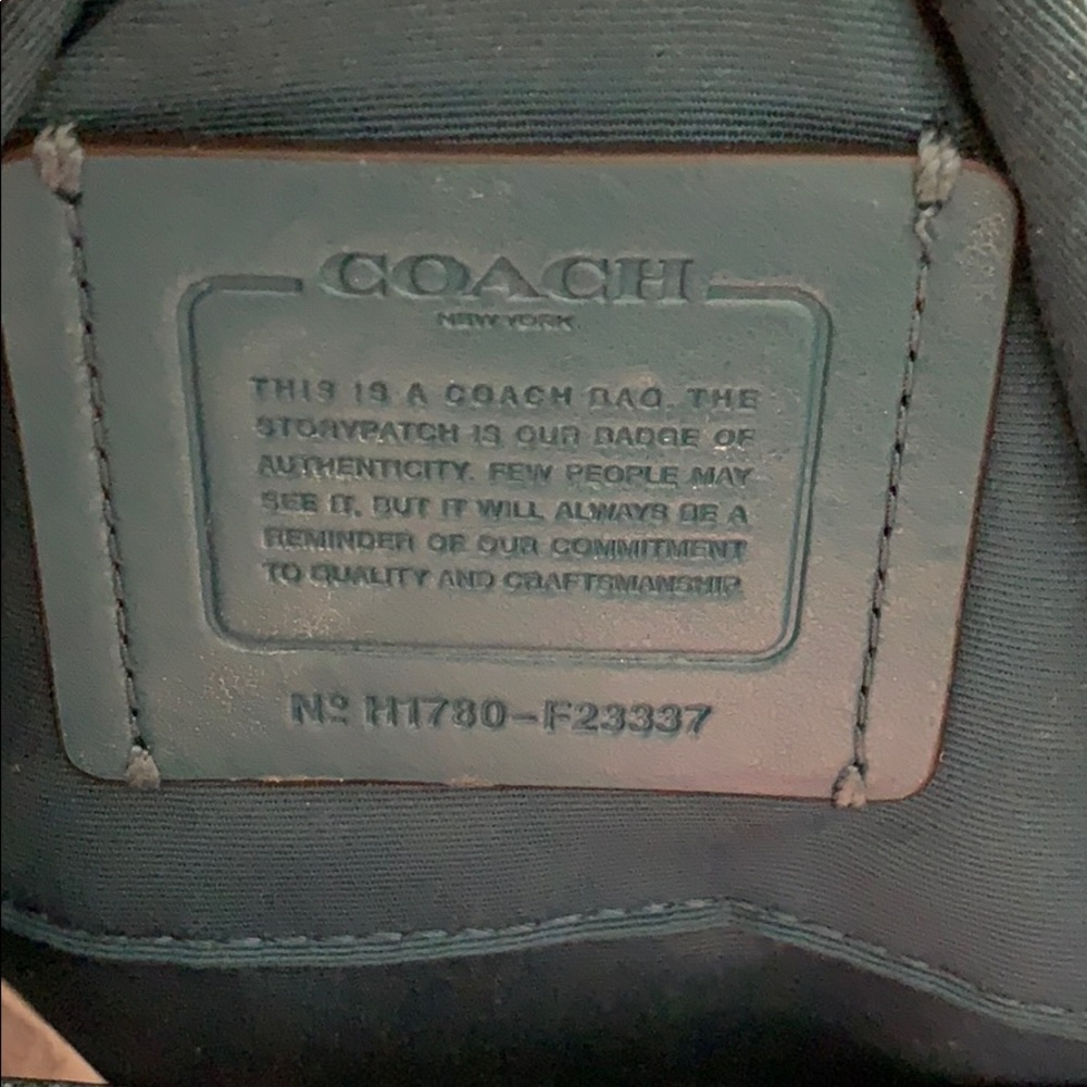 Authentic Coach cross body bag. - Picture 2 of 2